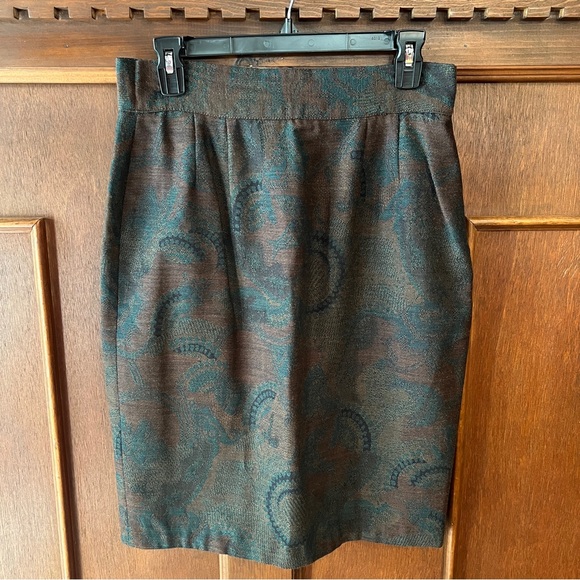 Christian Dior Vintage Wool Skirt - Picture 2 of 12